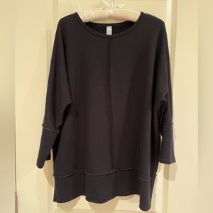 Spanx boatneck tunic top